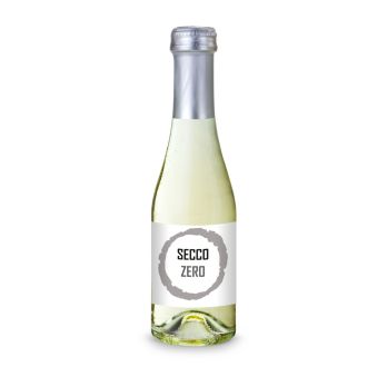Secco ZERO - Schäumendes Getränk aus alkoholfreiem Wein - Flasche klar - 0,2 l