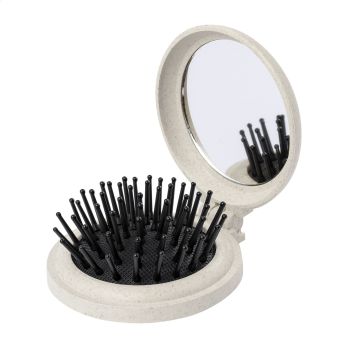 Spiegel mit Haarbürste Webrush