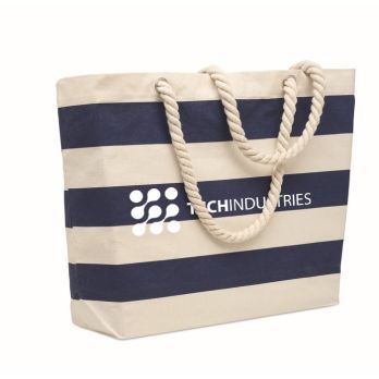 HEAVEN STRIPE Strandtasche Baumwolle 220 g