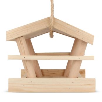 Vogelfutterhaus aus Holz FSC