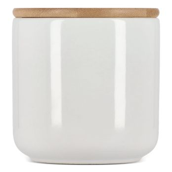 Vorratsdose aus Keramik & Bambus 550ml
