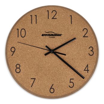 Wanduhr aus Kork