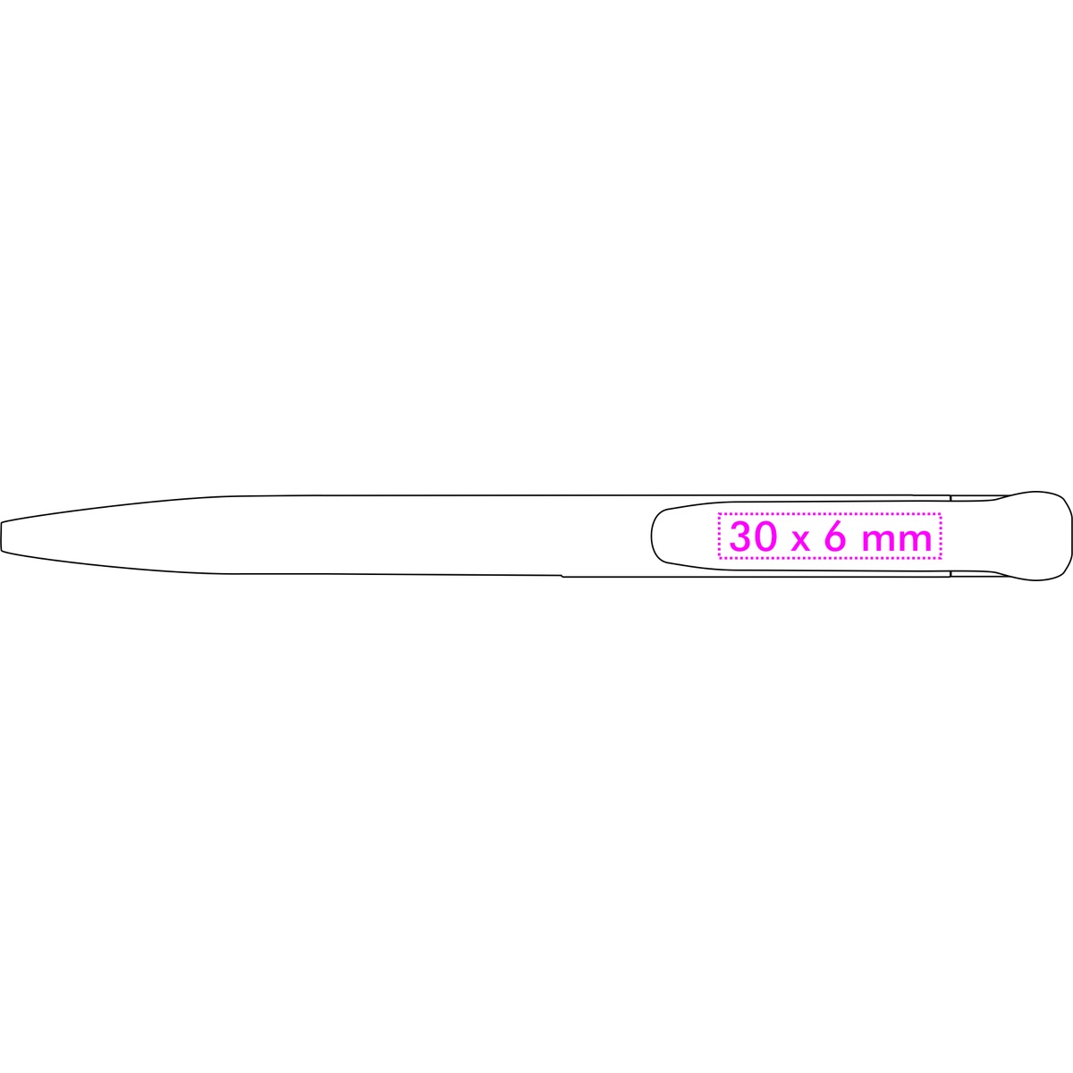 Clip (3 x 0,6 cm)