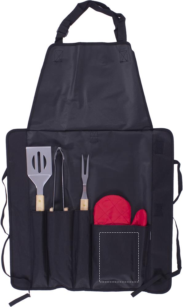Unten rechts Tasche (15 x 12 cm)