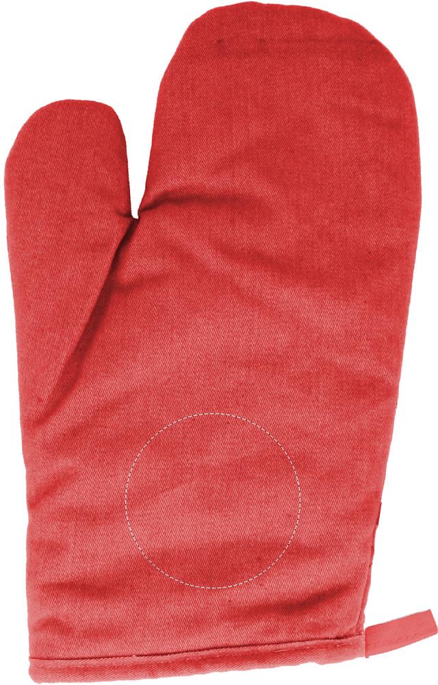 Handschuh Vorderseite (6,5 x 6,5 cm)
