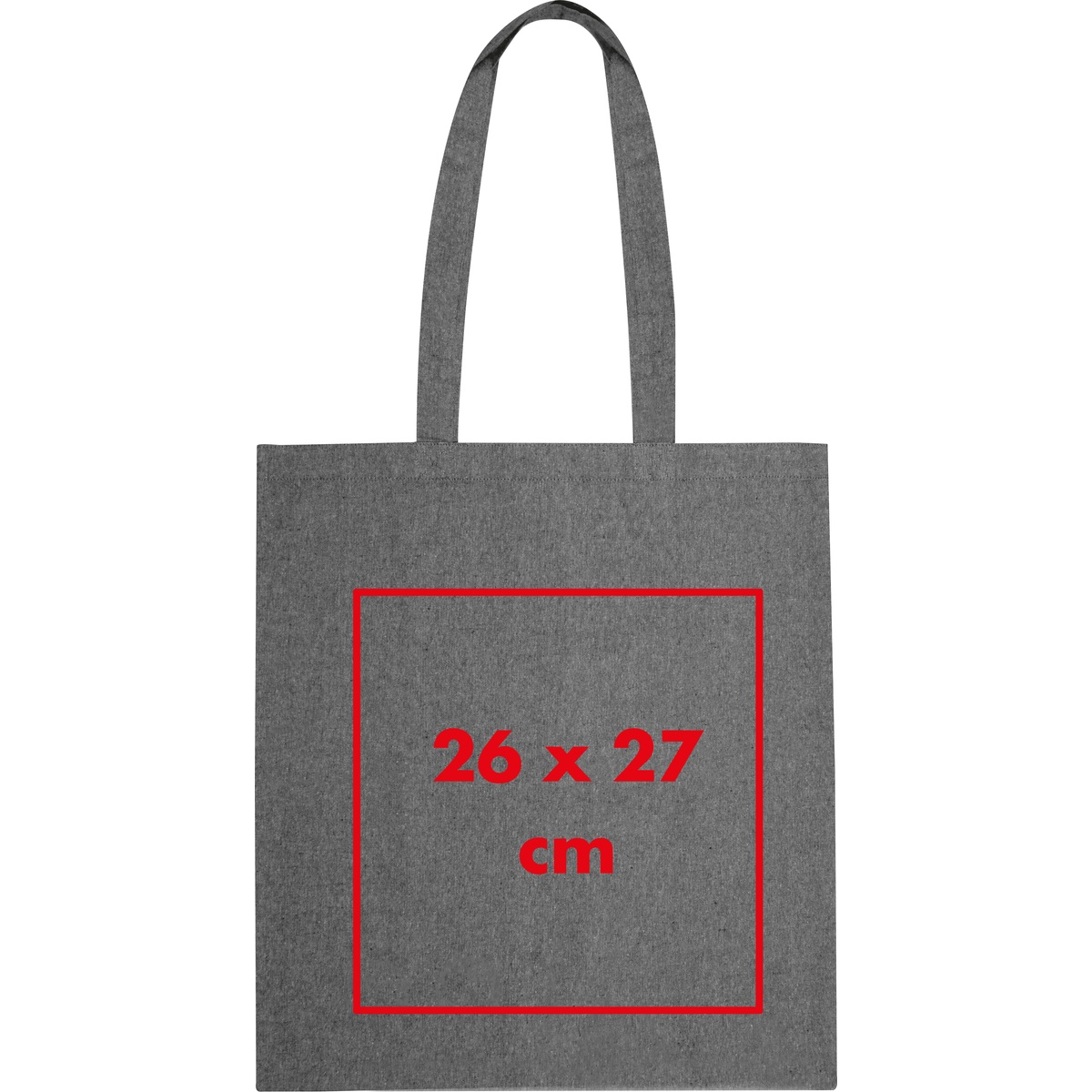 Auf die Tasche/Beutel (26 x 27 cm)