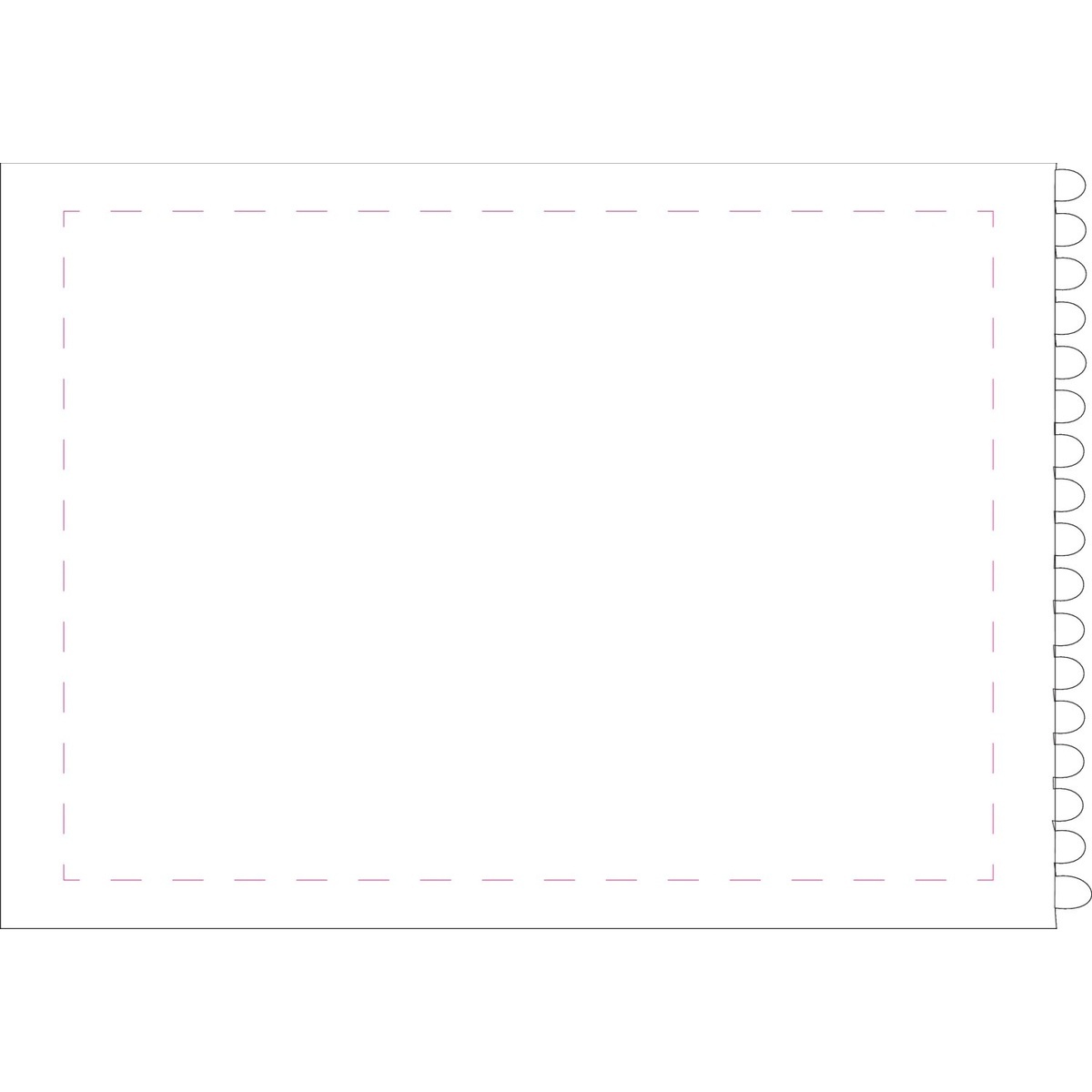 mittig (90 x 125 mm)