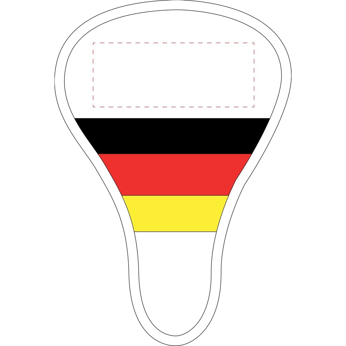 auf Fächer (60 x 150 mm)