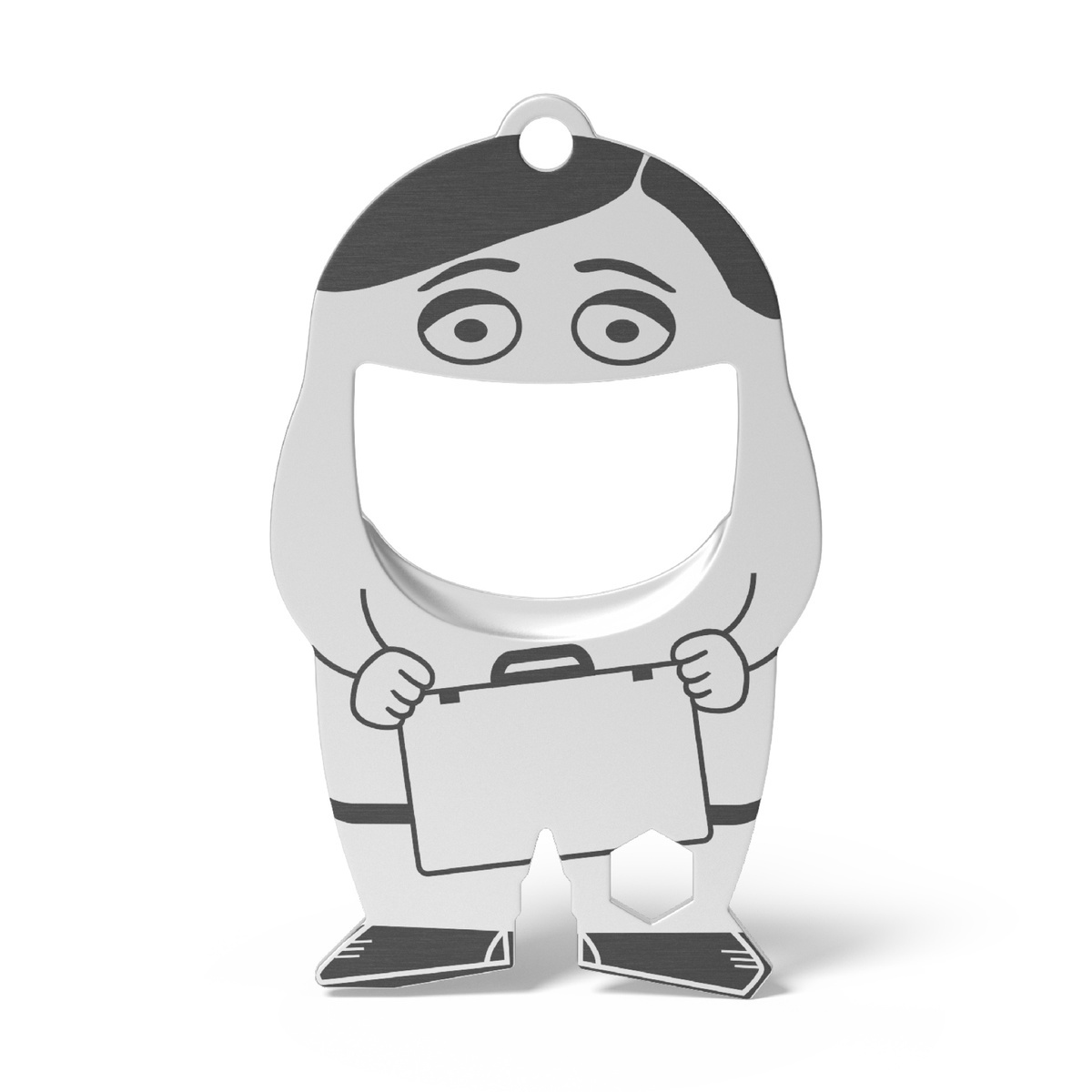 Auf der Klappkarte (9 x 5,5 x 0,31 cm)