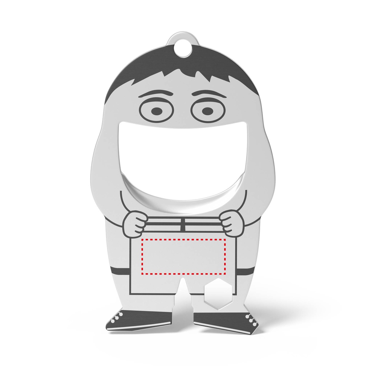 Auf dem Produkt (1,7 x 0,7 cm)