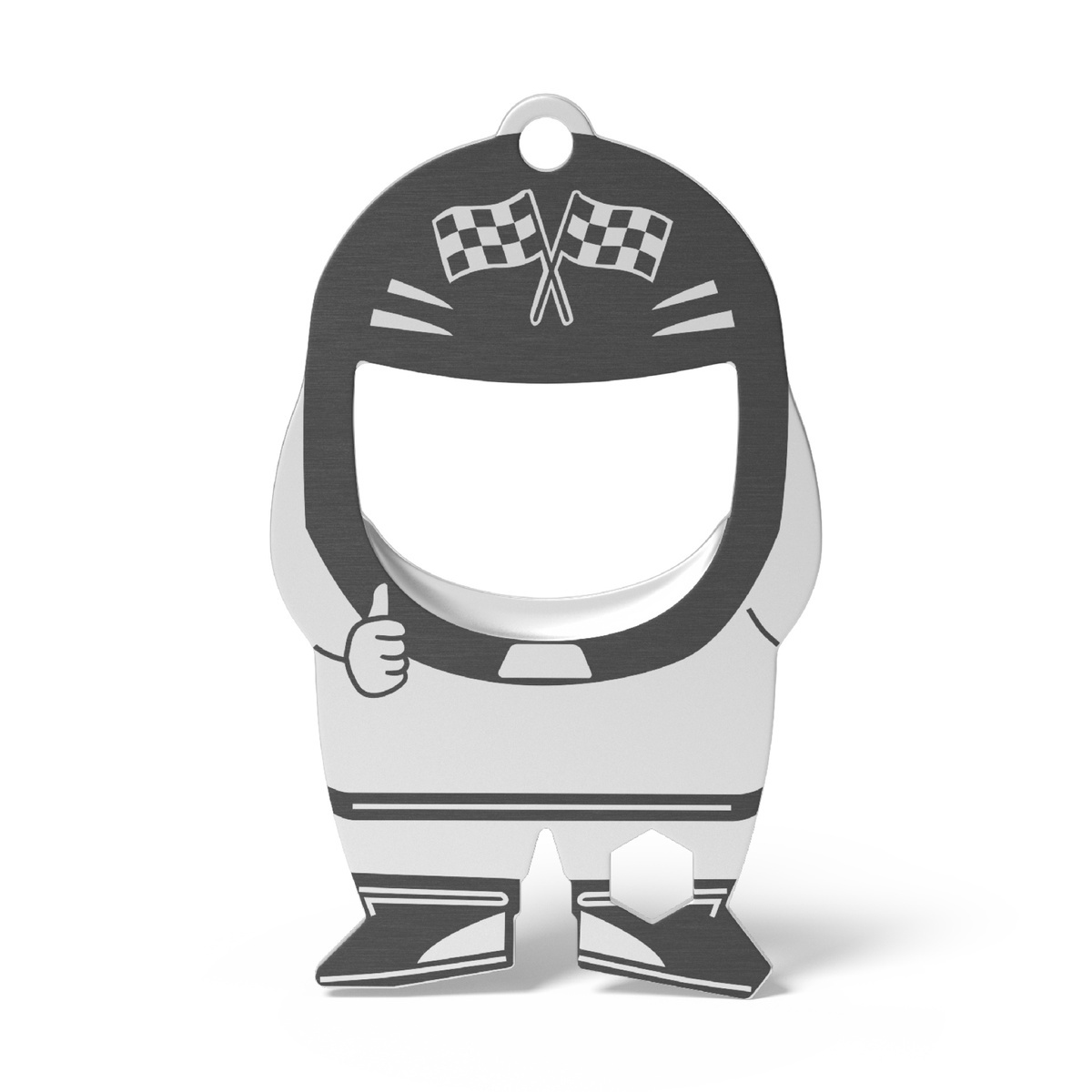 Auf der Klappkarte (9 x 5,5 x 0,31 cm)