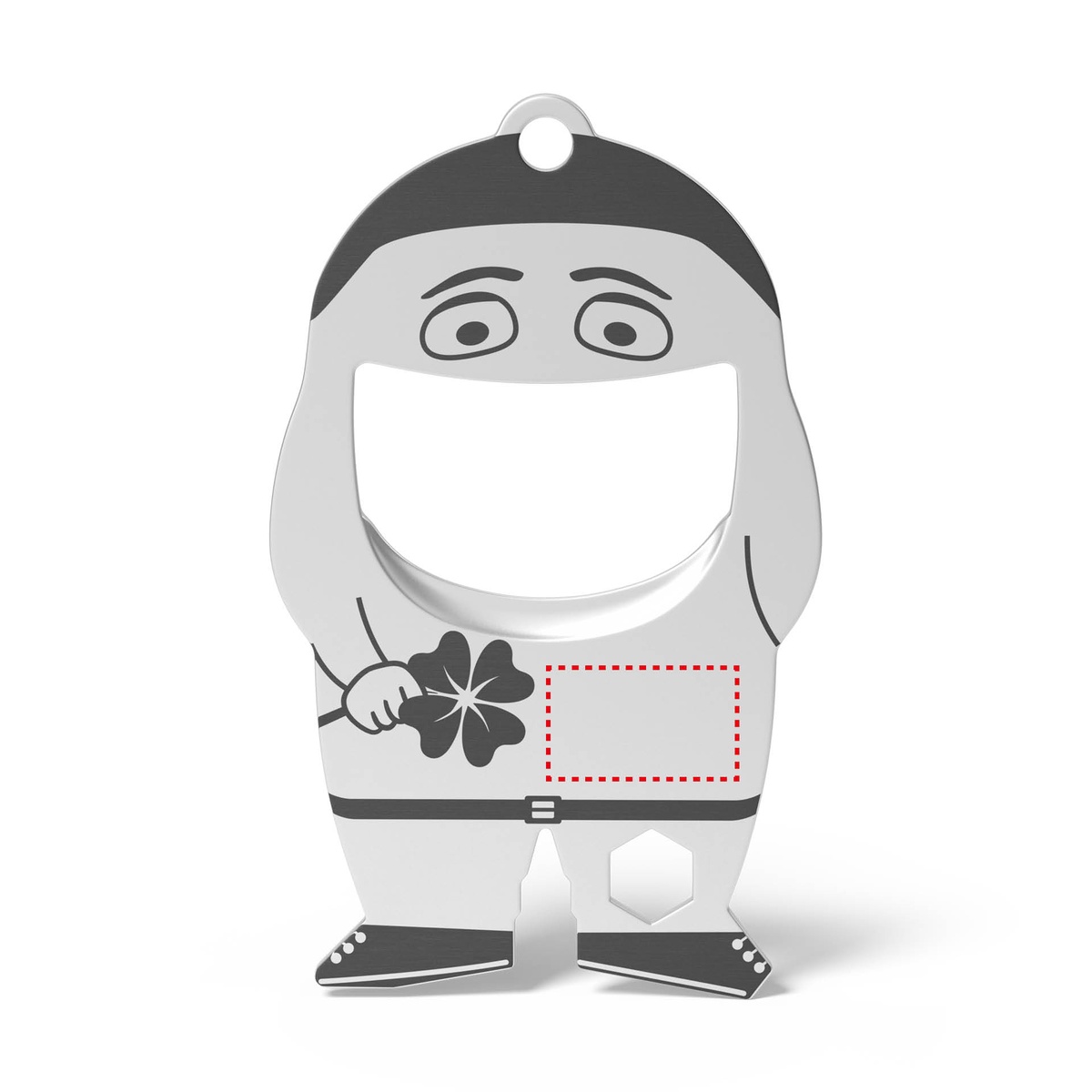 Auf dem Produkt (1,4 x 0,9 cm)