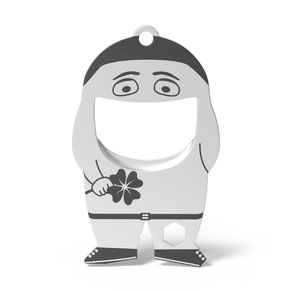 Auf der Klappkarte (9 x 5,5 x 0,31 cm)