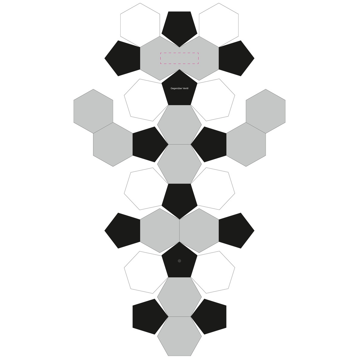 auf Doppelsegment (30 x 70 mm)