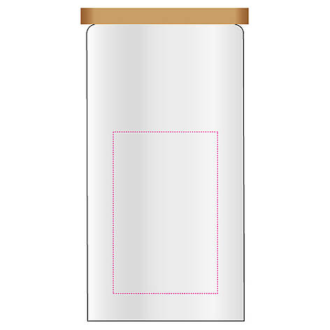 Vorratsglas-Koerper (6,5 x 10 cm)