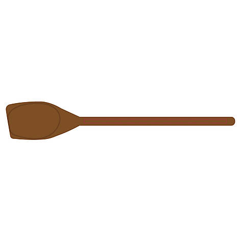 Kochloeffel-Griff (0,5 x 18 cm)