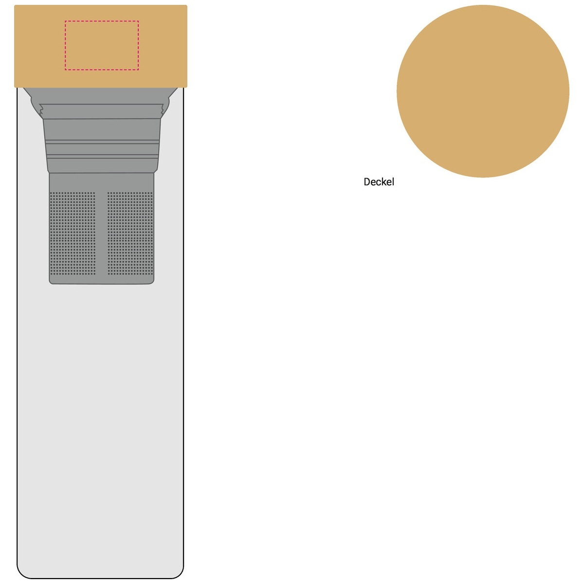 Deckel seitlich (20 x 30 mm)