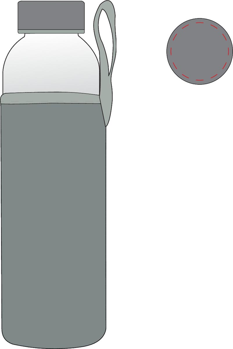 auf Deckel oben (Ø 3,7 cm)