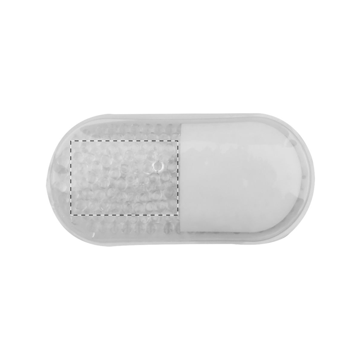 Vorderseite - farbige Fläche (40 x 10 mm)