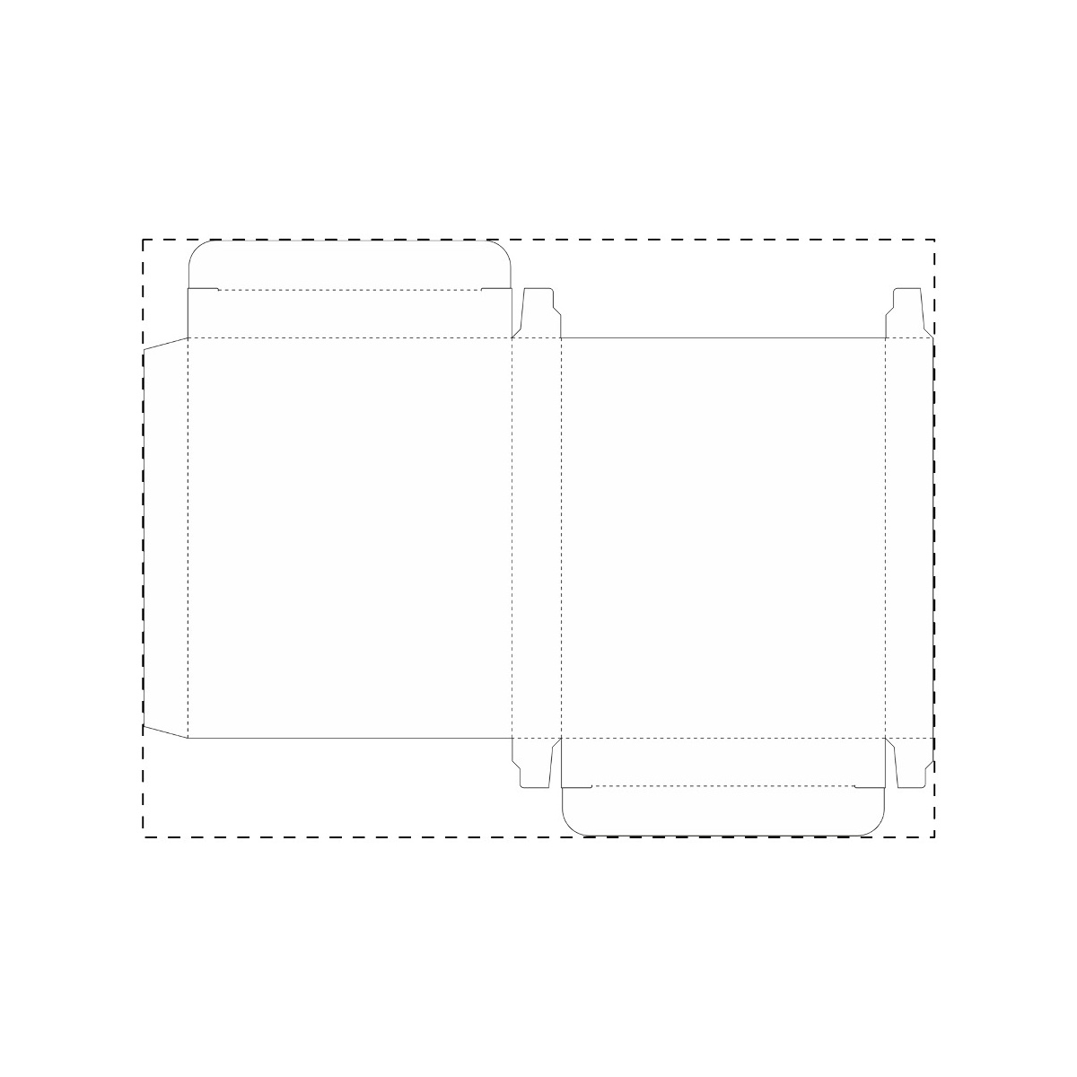 Maßgefertigter Karton (210 x 163 mm)