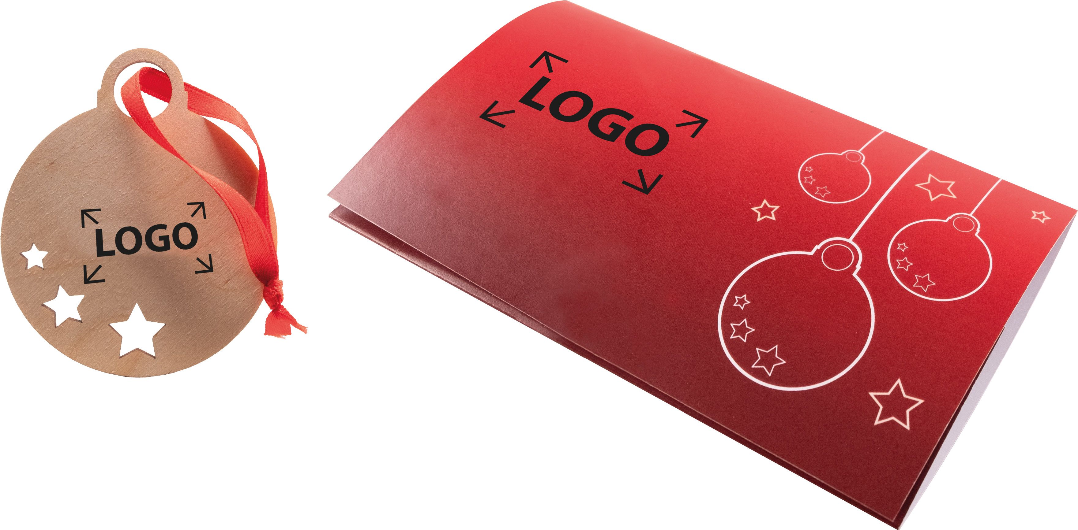 auf die Karte (12,5 x 19,0 cm)