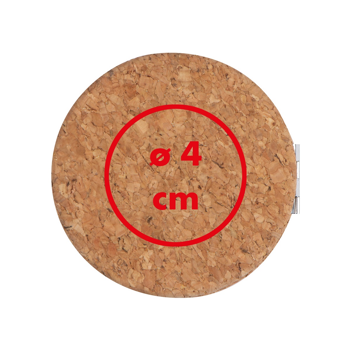 Oben (ø 4 cm)