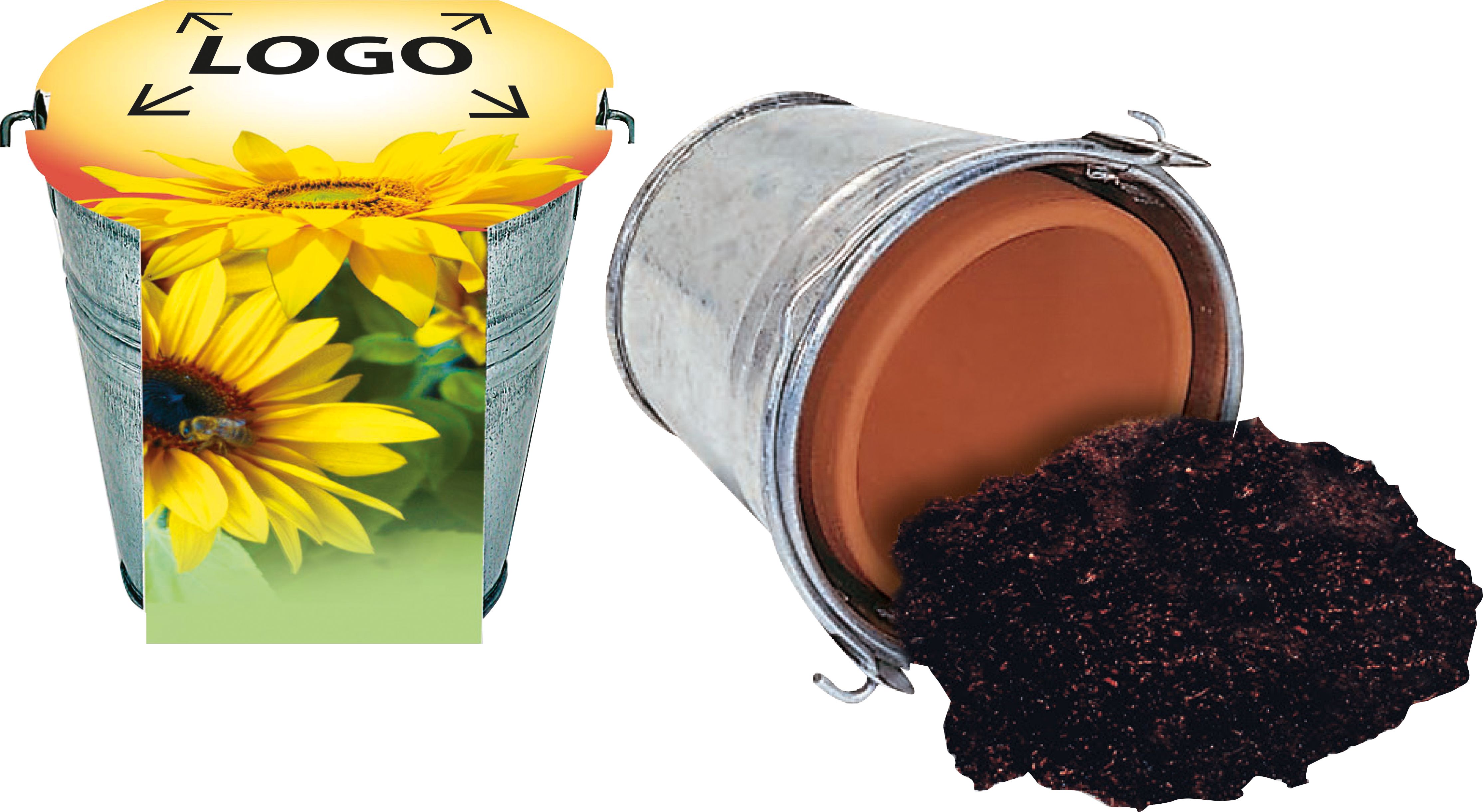 auf die Banderole (11,3 x 46,8 cm)