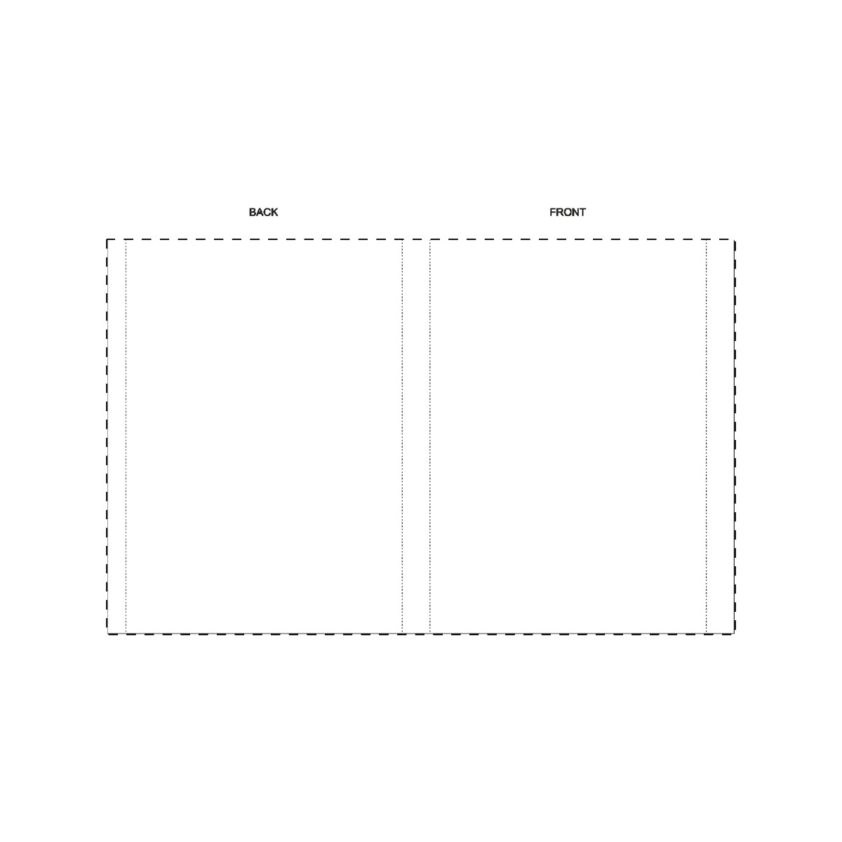 Maßgefertigte Papierbanderole (334 x 210 mm)