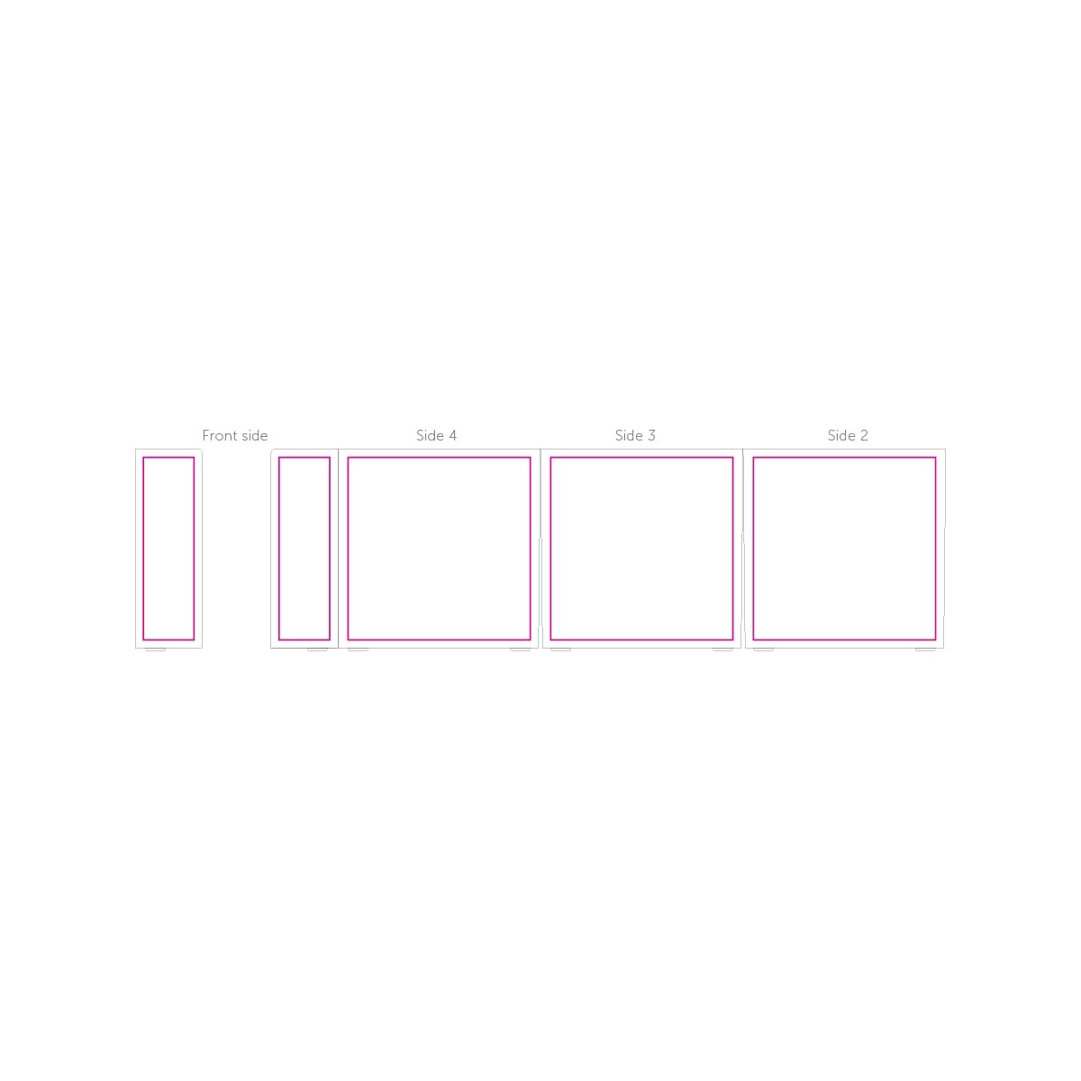 Linke Seite (90 x 90 mm)