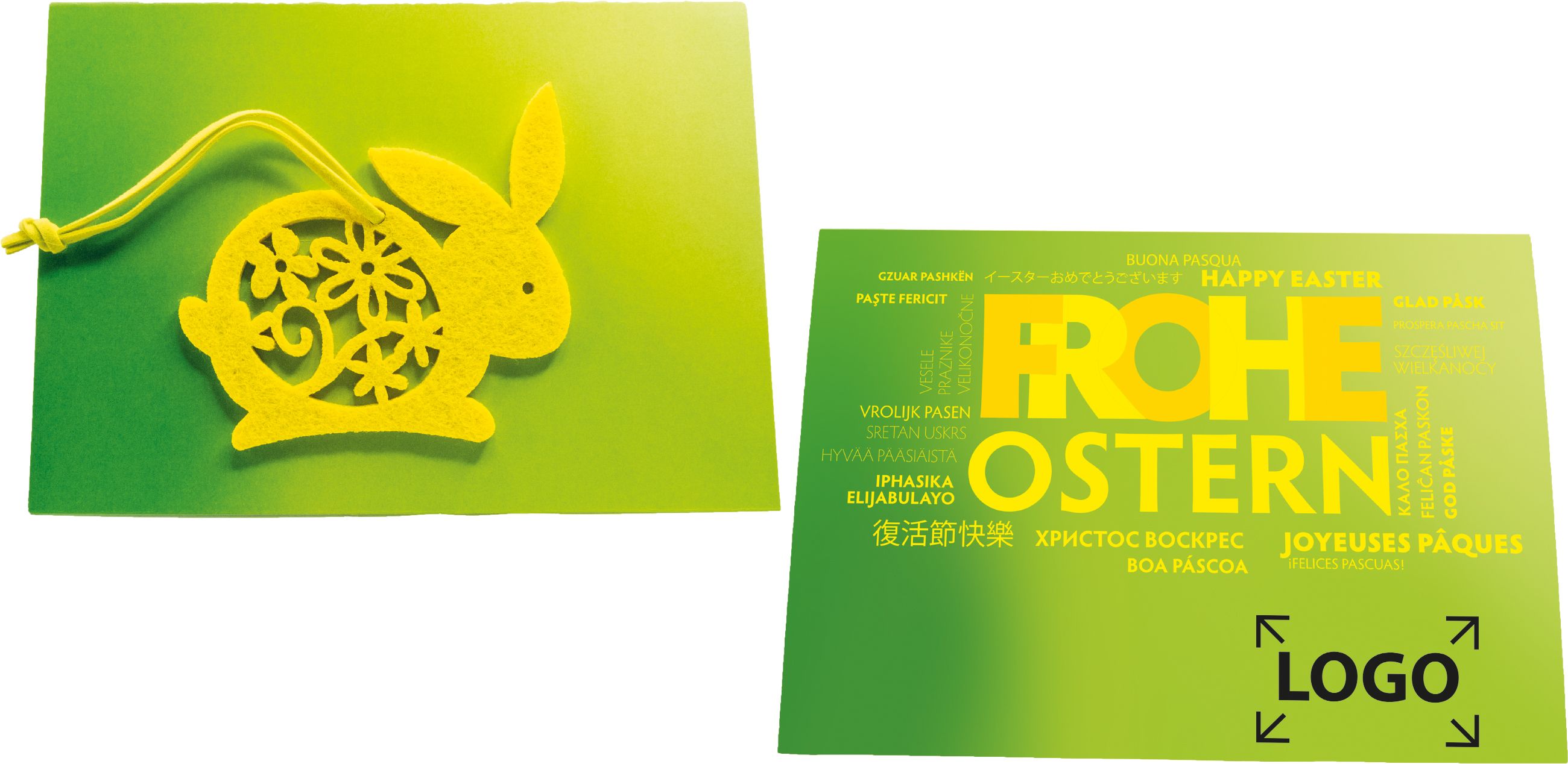 auf die Karte (21,0 x 14,8 cm)