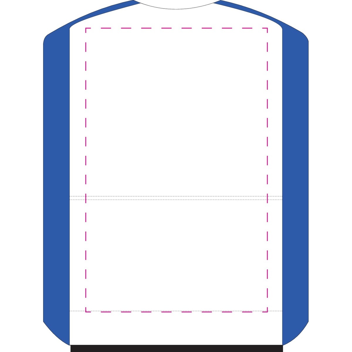 mittig (125 x 80 mm)