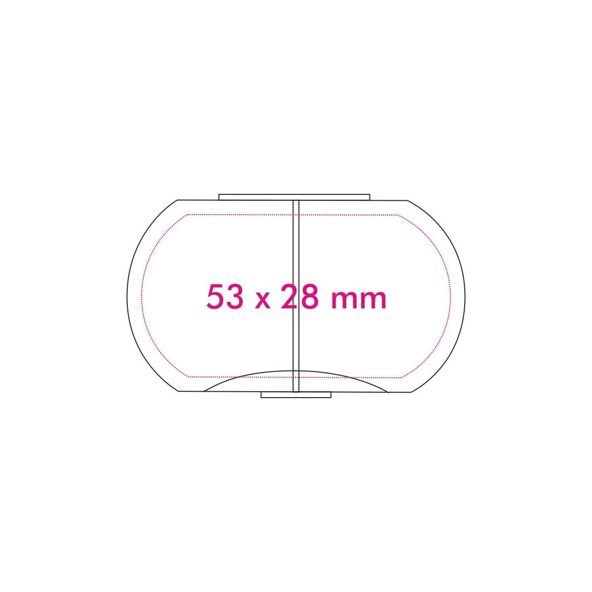 oben (5,3 x 2,8 cm)