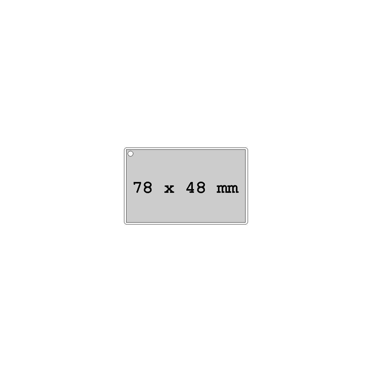 Rückseite (48 x 78 mm)