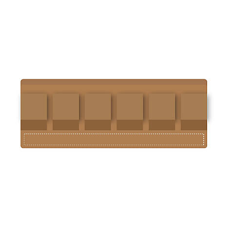 Halter-Vorderseite-Unten (13 x 0,8 cm)
