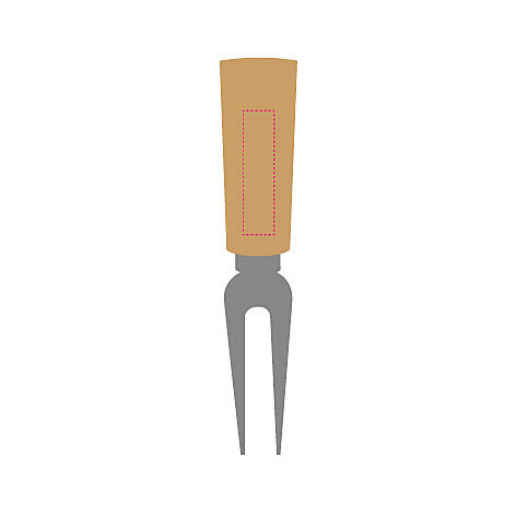 Kaesegabel-Griff (1 x 4 cm)
