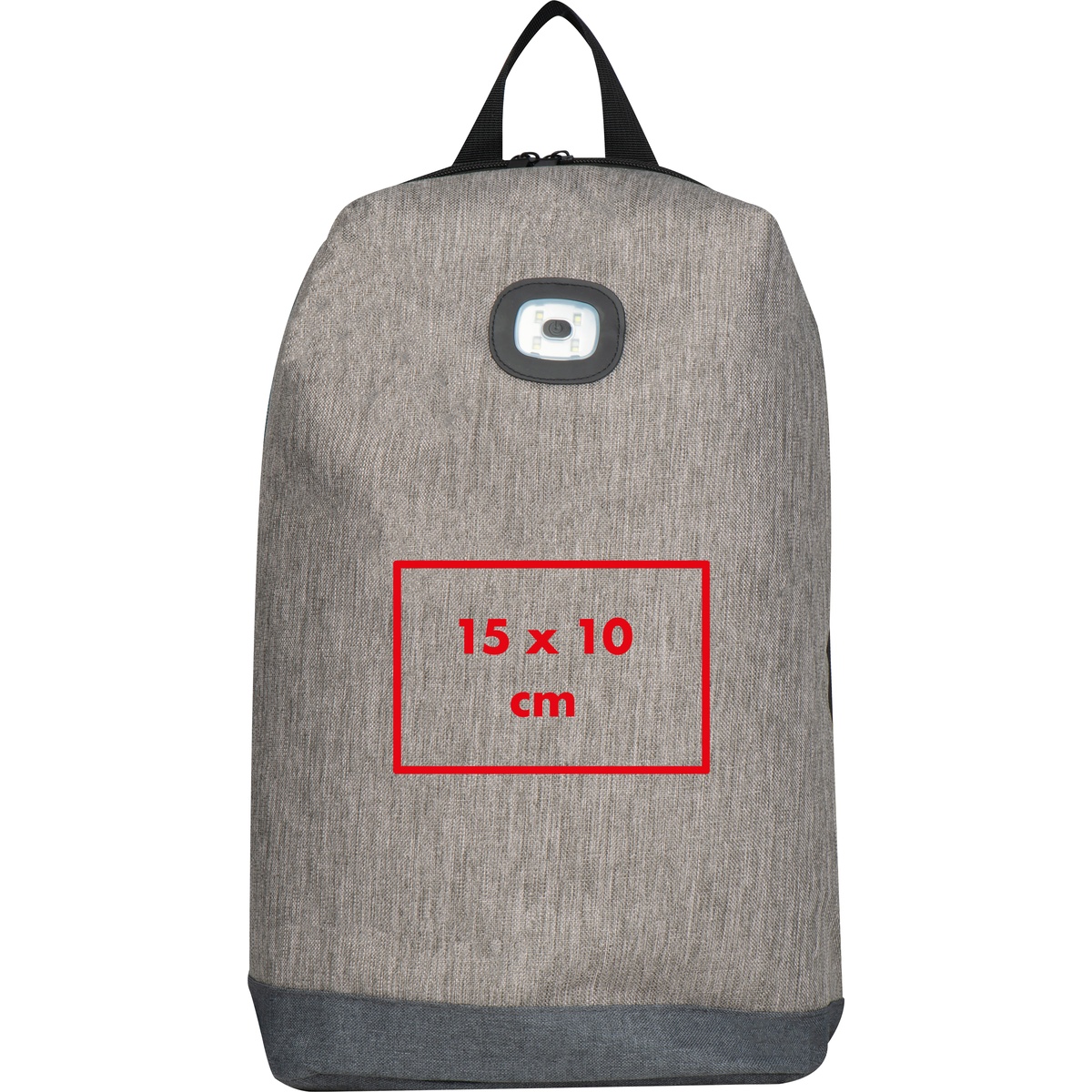 Auf der Vorderseite (15 x 10 cm)