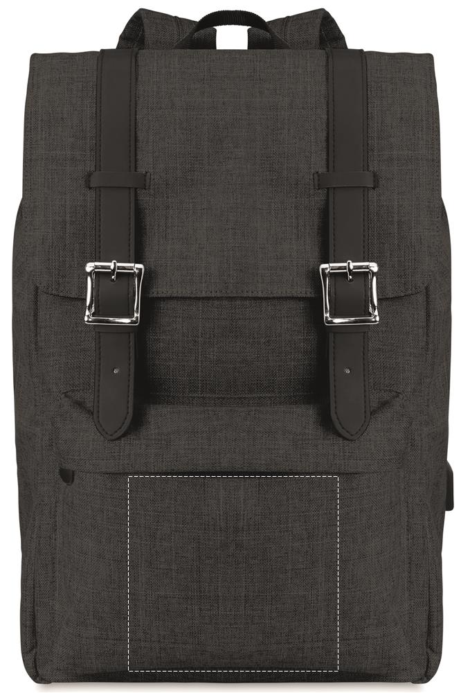 Vorderseite Tasche (13 x 14 cm)
