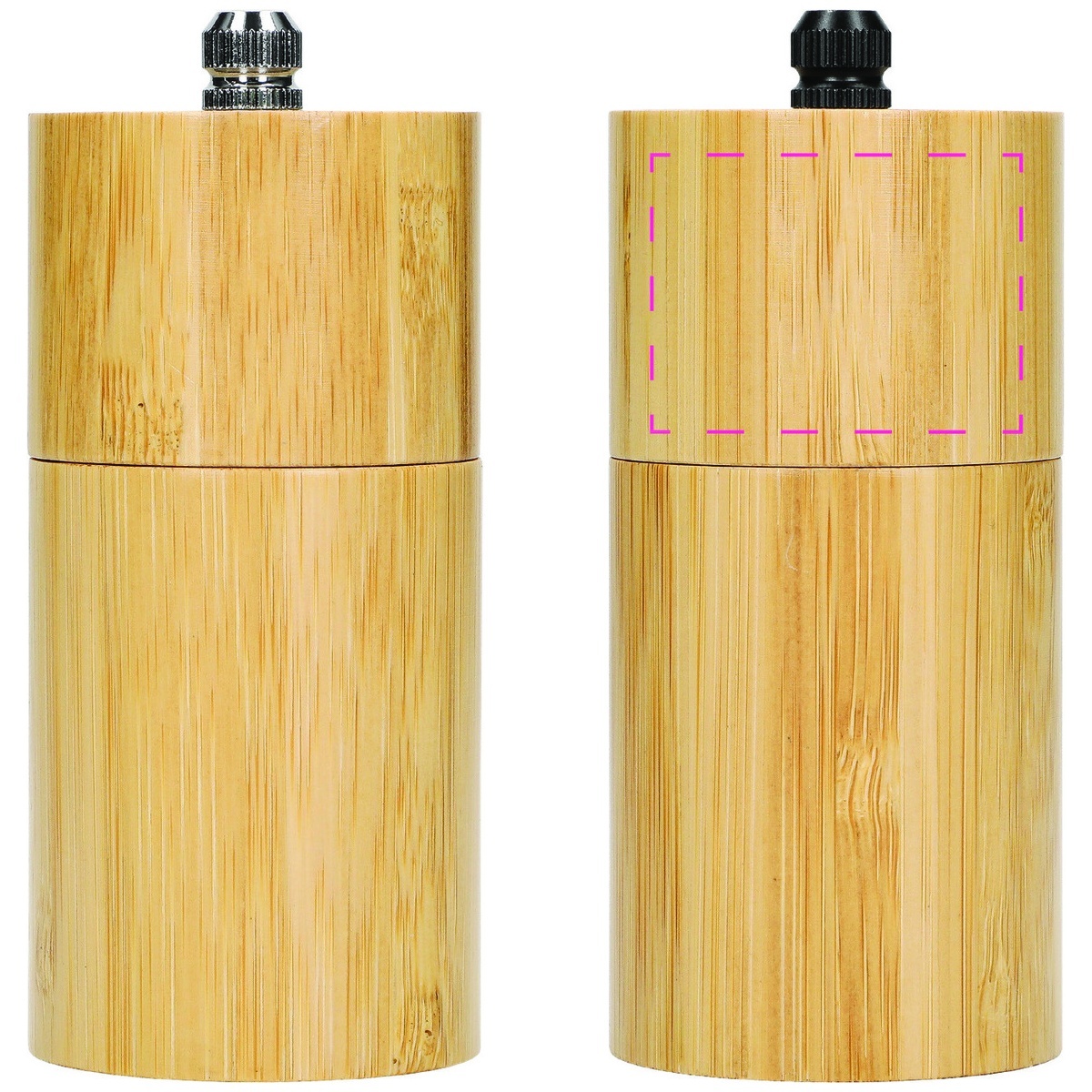 mittig oberer Teil Pfeffermühle (30 x 40 mm)
