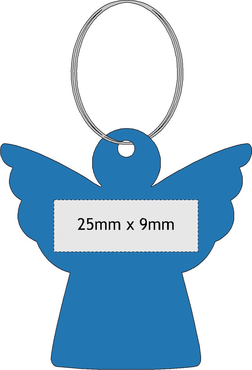 mittig auf Bauch (2,5x0,9 cm)