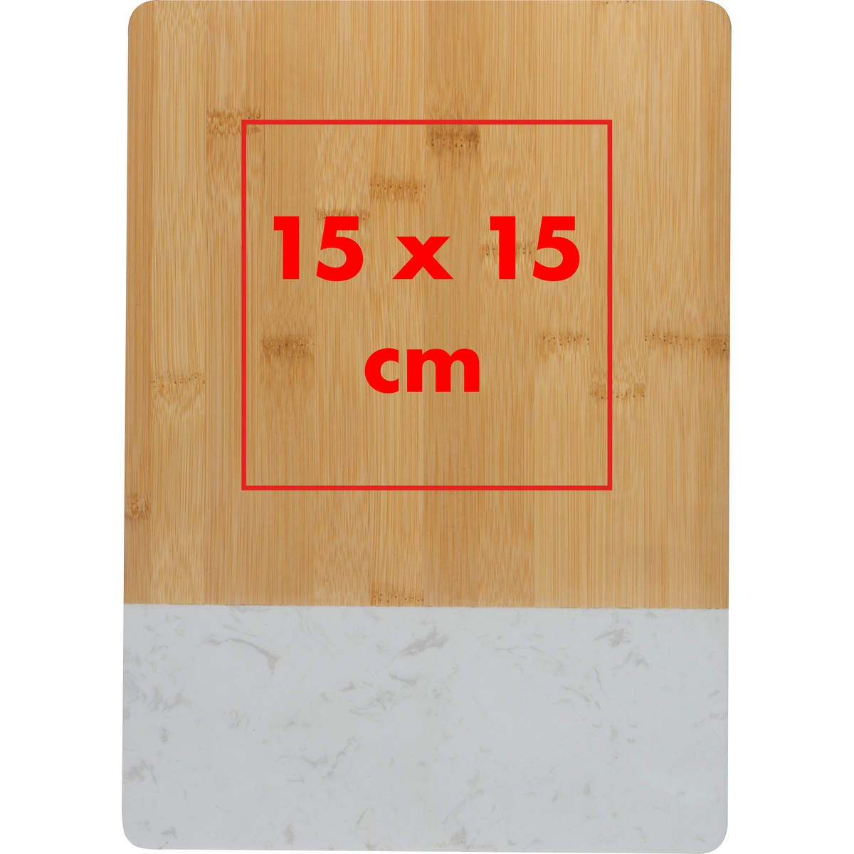 Auf der Holzoberfläche (15 x 15 cm)