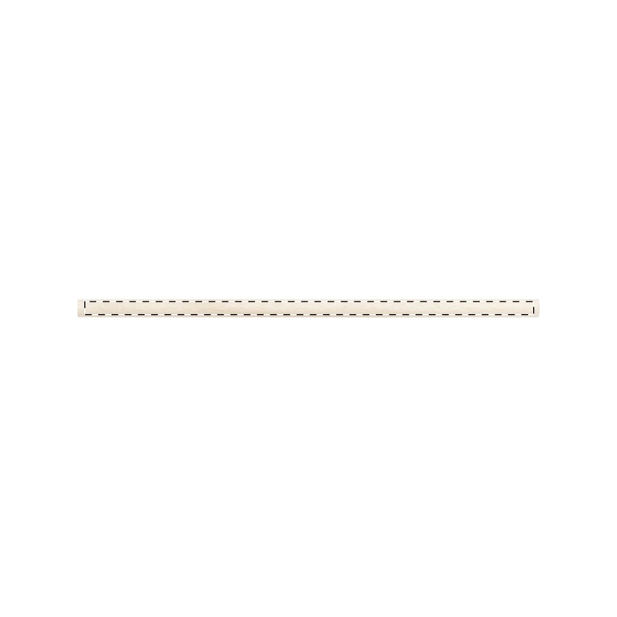 Bleistift-Korpus - rechts vom Clip (70 x 5 mm)