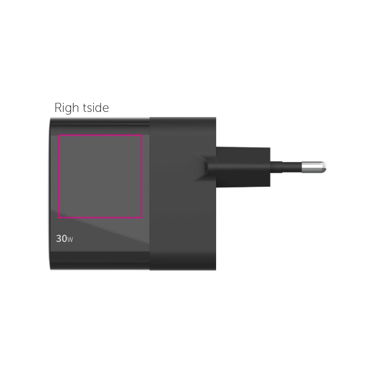 Rechte Seite (28 x 28 mm)