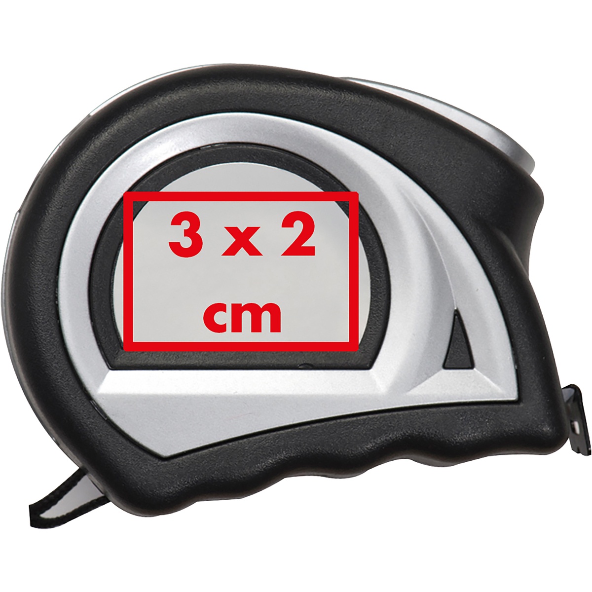 Mittig (3 x 2 cm)