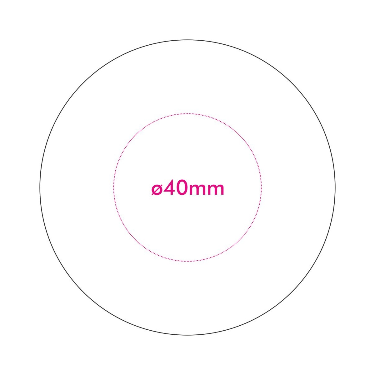 oben (ø 4 cm)