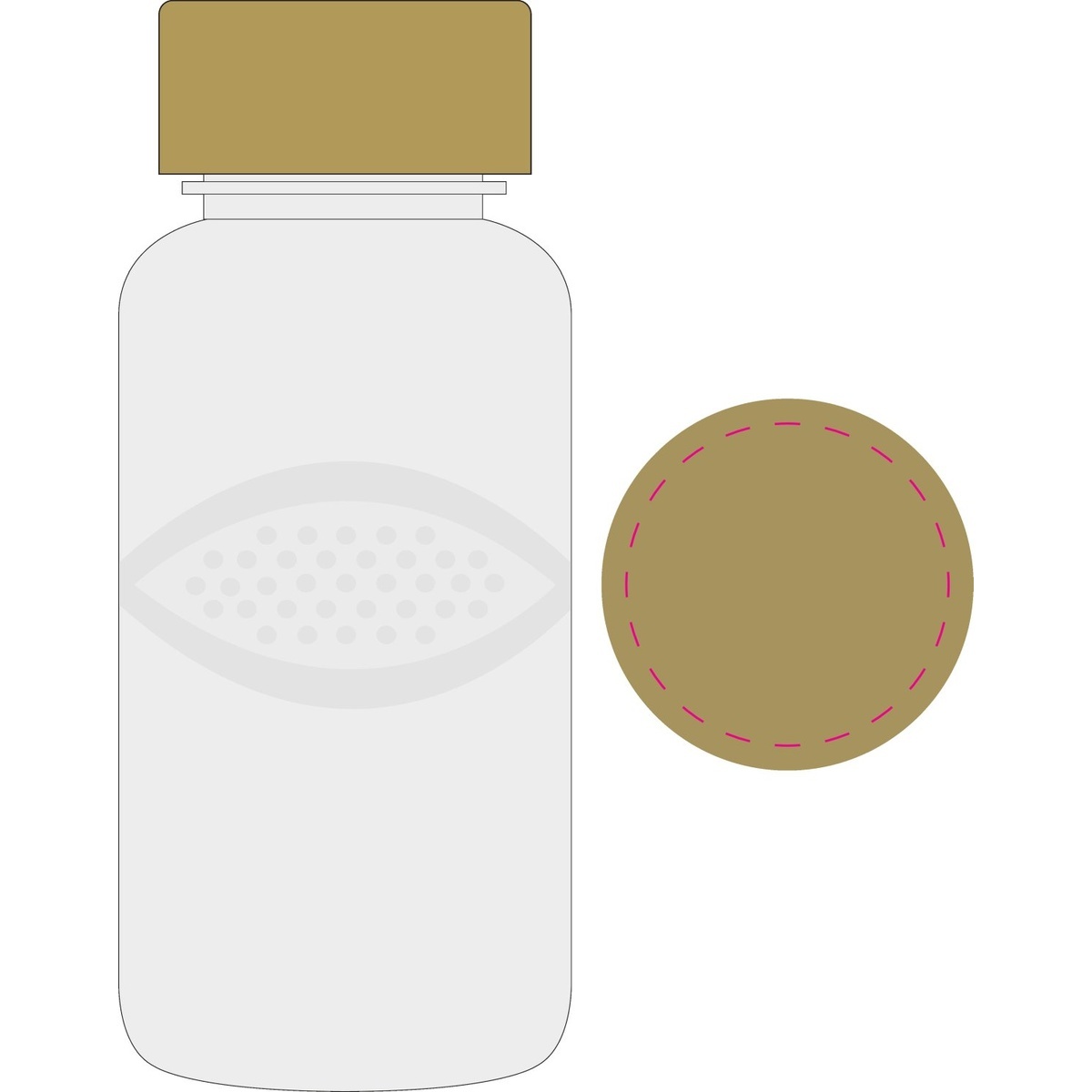 auf Deckel (Ø 52 mm)