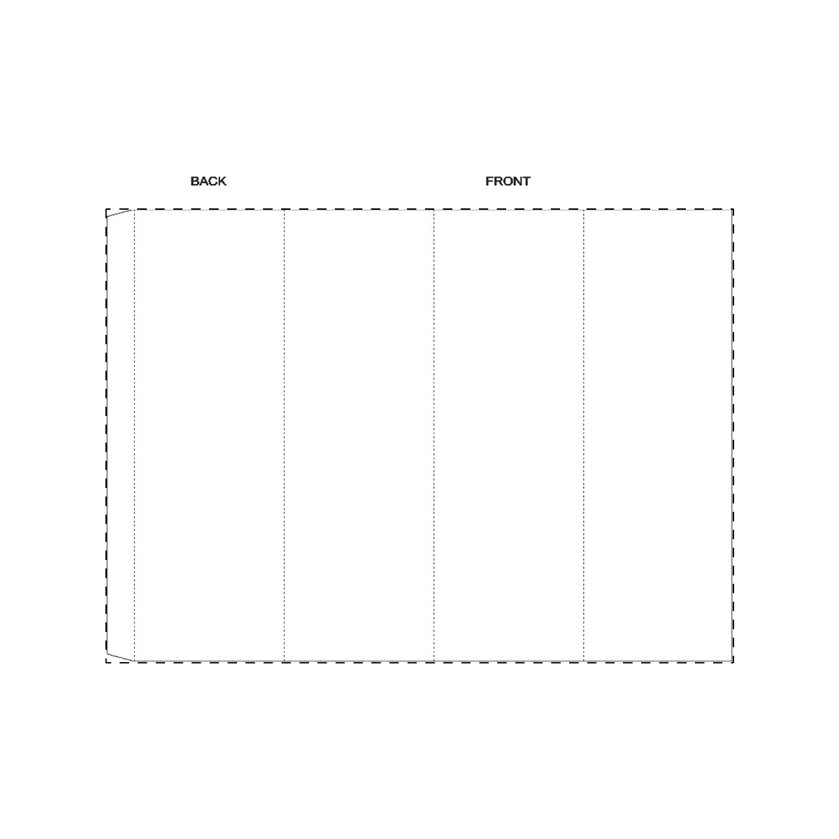Maßgefertigte Papierbanderole (298 x 215 mm)