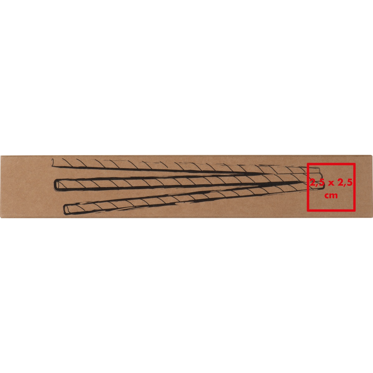 Auf der Verpackung (2,5 x 2,5 cm)