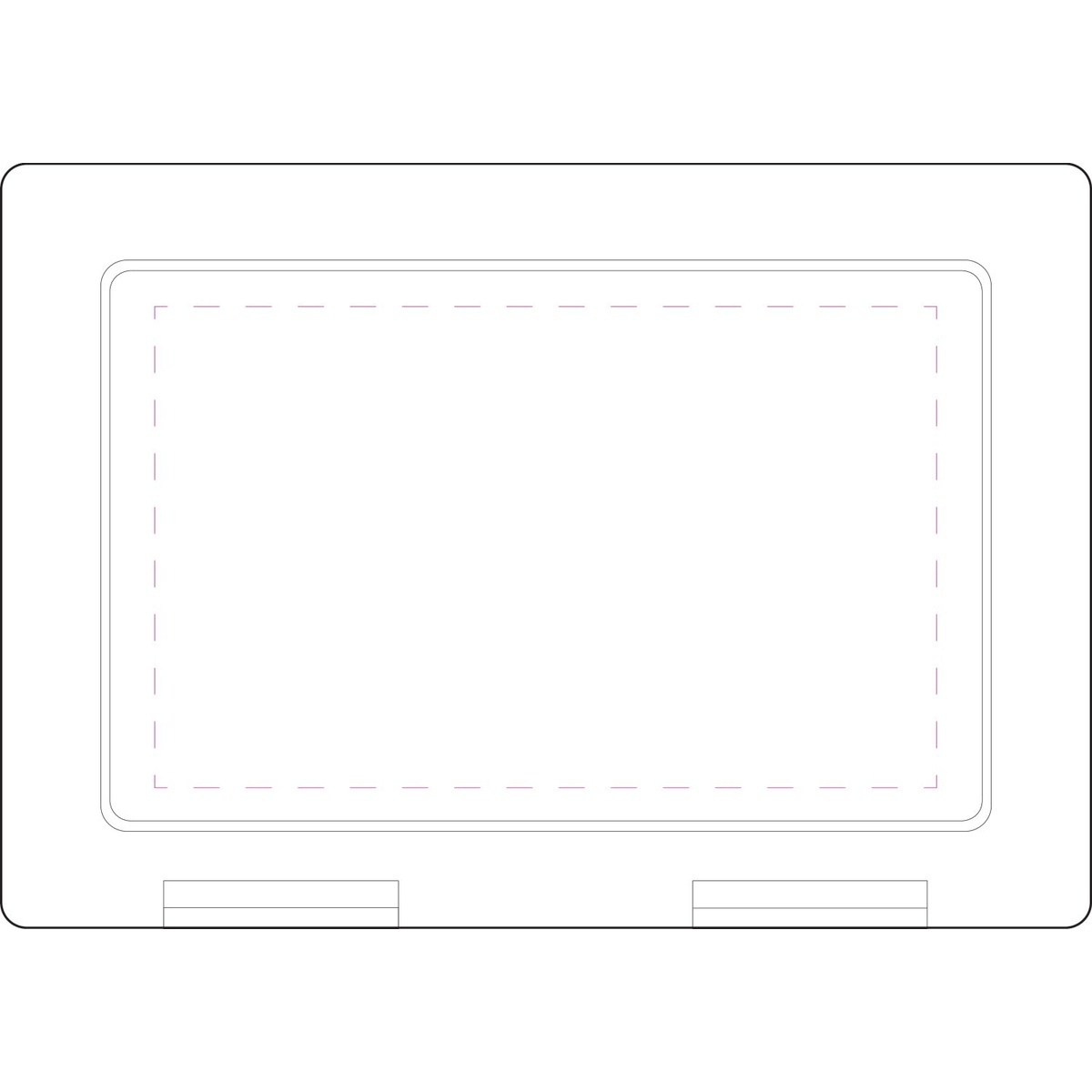 Mittig (130 x 80 mm)