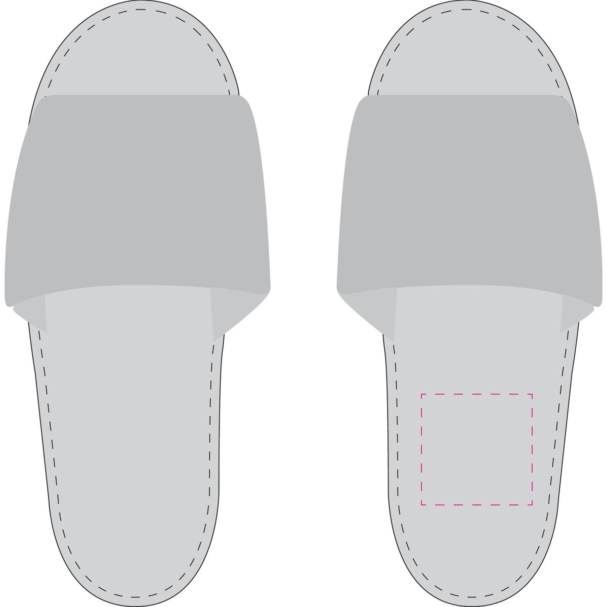 rechter Schuh unten (50 x 50 mm)