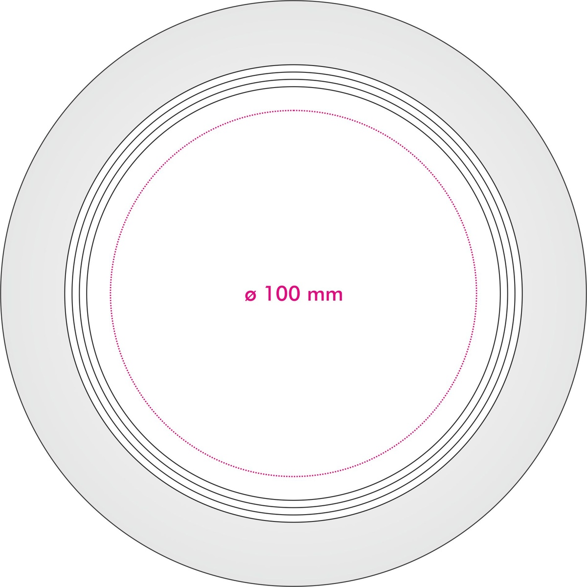 Vorderseite (ø 10 cm)